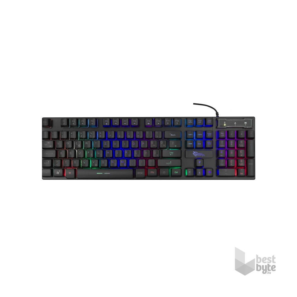 White Shark COMANCHE 3 WS GC-4104HU fekete billentyűzet + egér + egérpad + headset gamer kombó