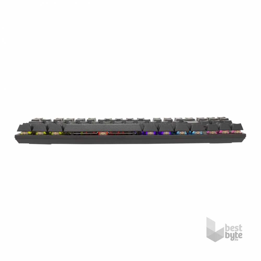 White Shark COMMANDOS GK-2106B/R-HU fekete mechanikus magyar (red switch) gamer billentyűzet