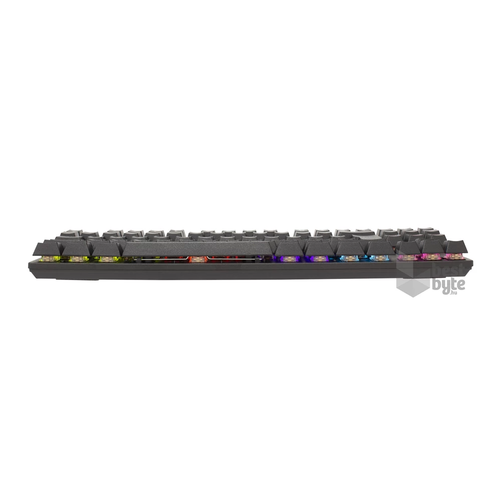 White Shark COMMANDOS GK-2106B/R-HU fekete mechanikus magyar (red switch) gamer billentyűzet