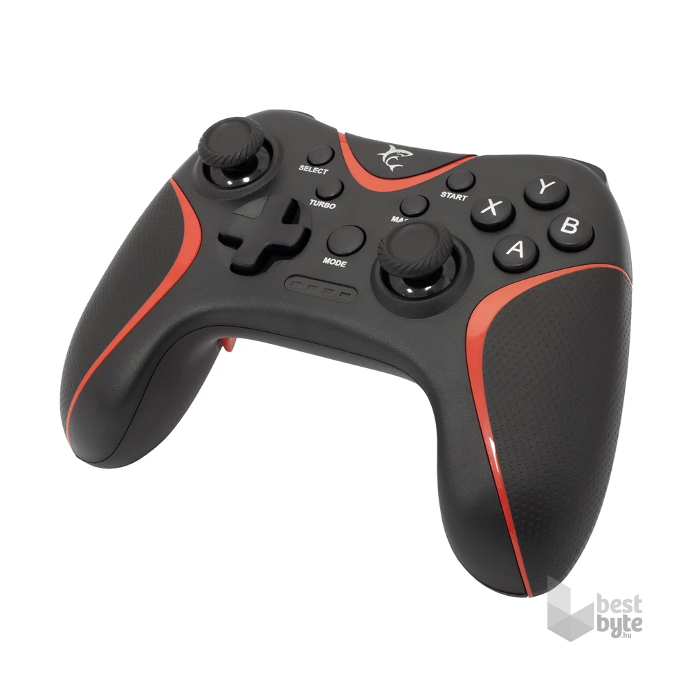 White Shark GP-2038 DECURION 3in1 PS3/PC/Android/TV fekete gamer kontroller