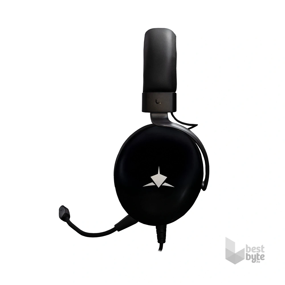 White Shark ELEPHANT vezetékes fekete gamer headset