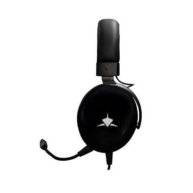 White Shark ELEPHANT vezetékes fekete gamer headset
