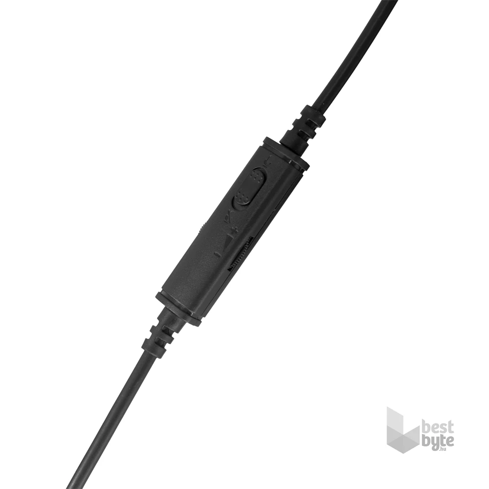White Shark FIREFLY GH-2342B fekete gamer fejhallgató