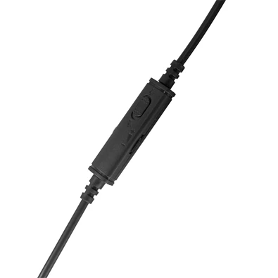 White Shark FIREFLY GH-2342B fekete gamer fejhallgató