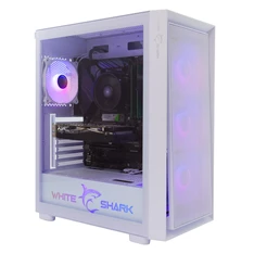 White Shark GCC-2401W Warhead fehér (táp nélküli switch) ablakos E-ATX ház White Shark GCC-2401W Warhead fehér (táp nélküli switch) ablakos E-ATX ház