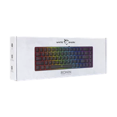 White Shark GK-2201B-HU RONIN-B fekete gamer billentyűzet