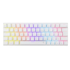 White Shark GK-002223V2-W/BL-HU Wakizashi 2 HUN fehér (blue switch) gamer billentyűzet White Shark GK-002223V2-W/BL-HU Wakizashi 2 HUN fehér (blue switch) gamer billentyűzet