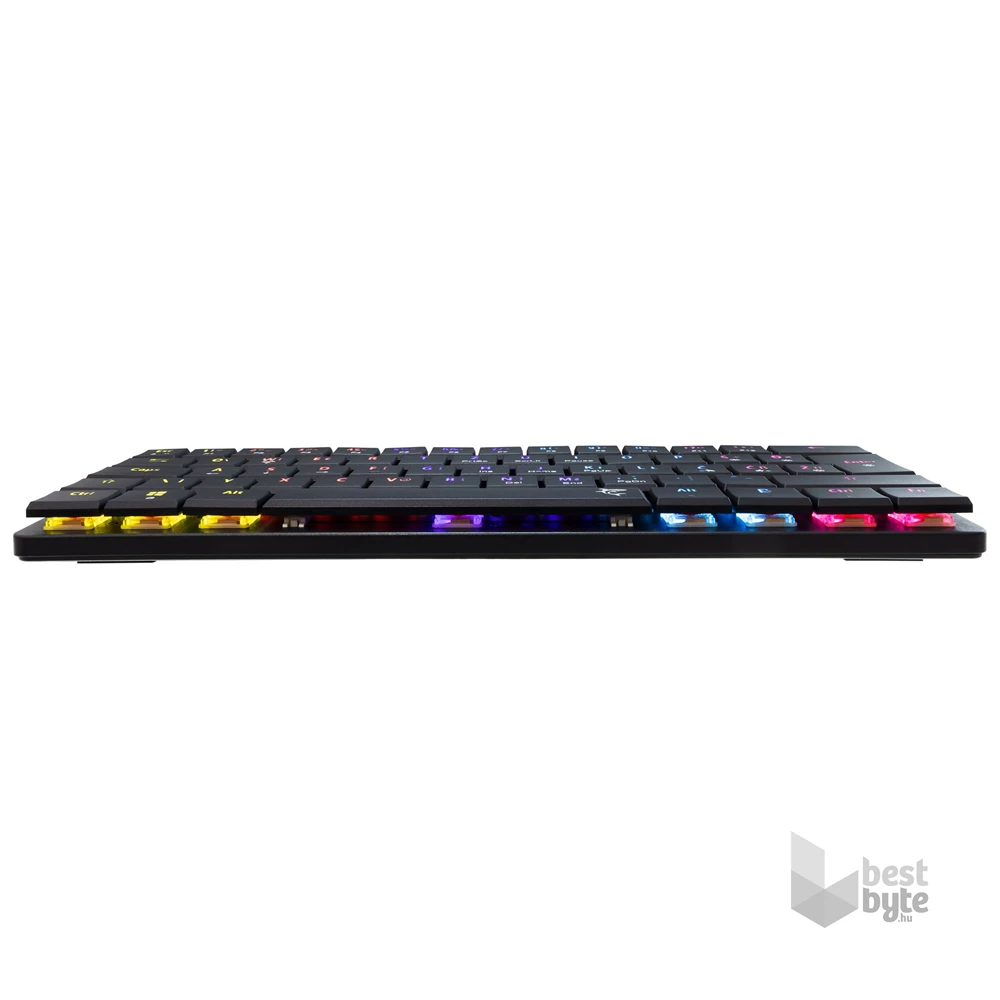 White Shark GK-006131-B/BR-US Nagamaki US fekete (brown switch) gamer billentyűzet