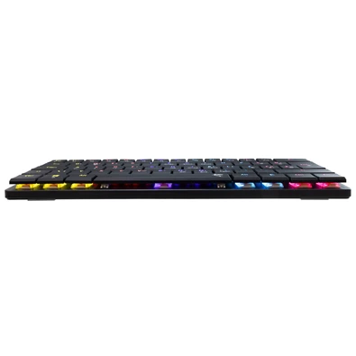 White Shark GK-006131-B/BR-US Nagamaki US fekete (brown switch) gamer billentyűzet