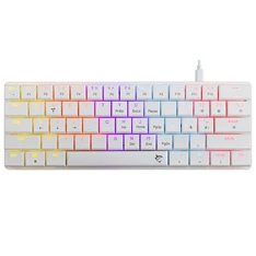 White Shark GK-006211-W/R-US Nagamaki US fehér (red switch) gamer billentyűzet White Shark GK-006211-W/R-US Nagamaki US fehér (red switch) gamer billentyűzet