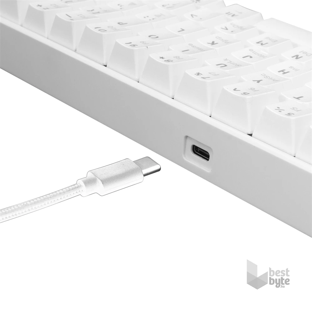White Shark SHINOBI GK-2022W/BR-US fehér mechanikus gamer billentyűzet