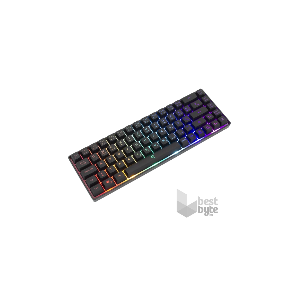 White Shark GK-2201B-HU RONIN-B fekete gamer billentyűzet