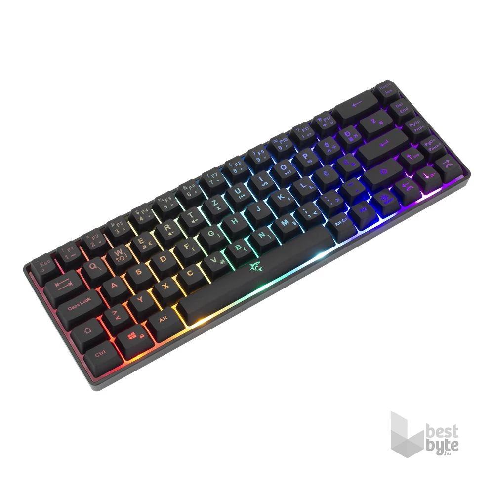 White Shark GK-2201B-US RONIN-B fekete membrán gamer billentyűzet