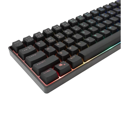 White Shark GLADIUS GK-001114B fekete gamer billentyűzet (Újracsomagolt)