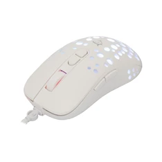 White Shark GM-9004W Tristan fehér gamer egér