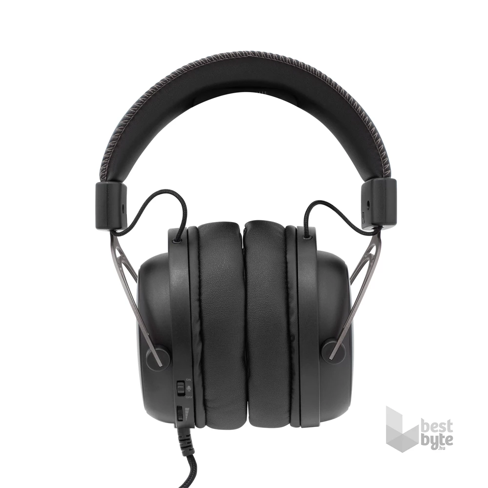 White Shark GORILLA GH-2341B/G fekete/ezüst gamer fejhallgató