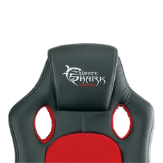 White Shark KINGS THRONE piros/fekete Gamer szék
