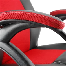 White Shark KINGS THRONE piros/fekete Gamer szék
