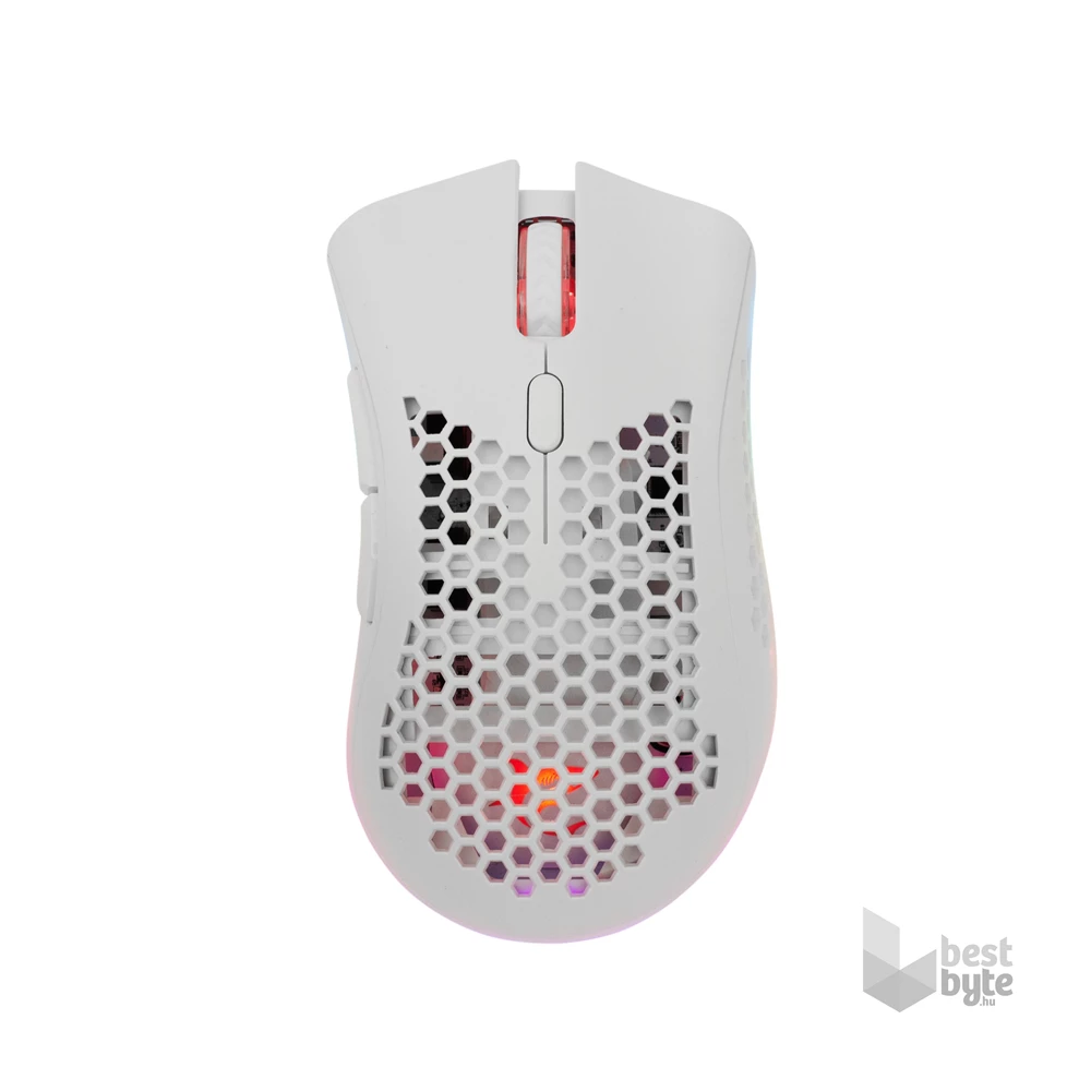 White Shark LIONEL WGM-5012W vezeték nélküli fehér gamer egér