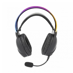White Shark OX/RGB GH-2140 fekete gamer fejhallgató