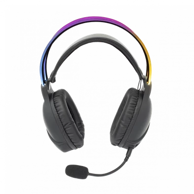 White Shark OX/RGB GH-2140 fekete gamer fejhallgató
