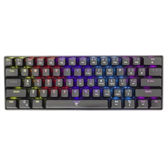 White Shark SHINOBI GK-2022B/R-US fekete mechanikus (red switch) gamer billentyűzet