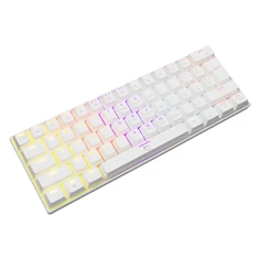 White Shark SHINOBI GK-2022W/R-HU fehér mechanikus(red switch)gamer billentyűzet