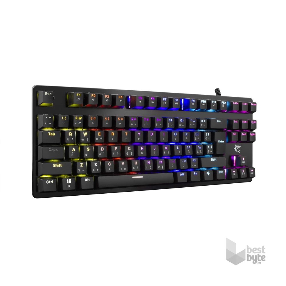 White Shark SPARTAN GK-1925 US mechanikus (blue switch) gamer billentyűzet