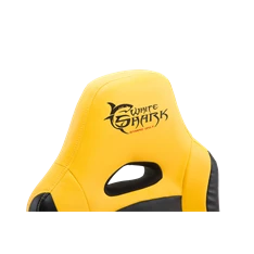 White Shark SPEED MASTER sárga/fekete Gamer szék