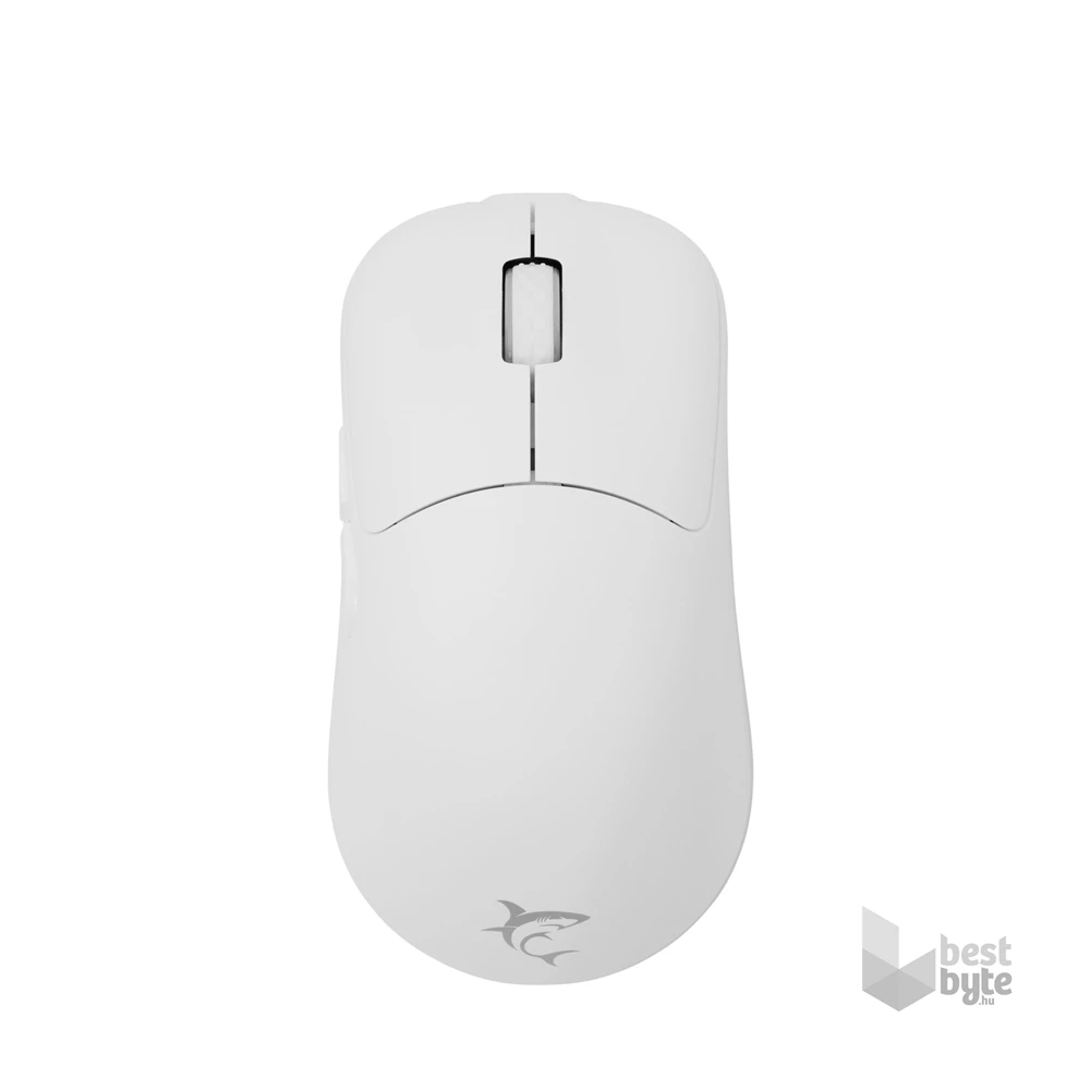 White Shark WS GM-5015W AERO-B vezeték nélküli fehér gamer egér