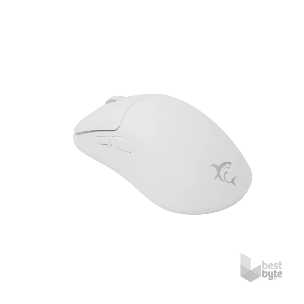 White Shark WS GM-5015W AERO-B vezeték nélküli fehér gamer egér
