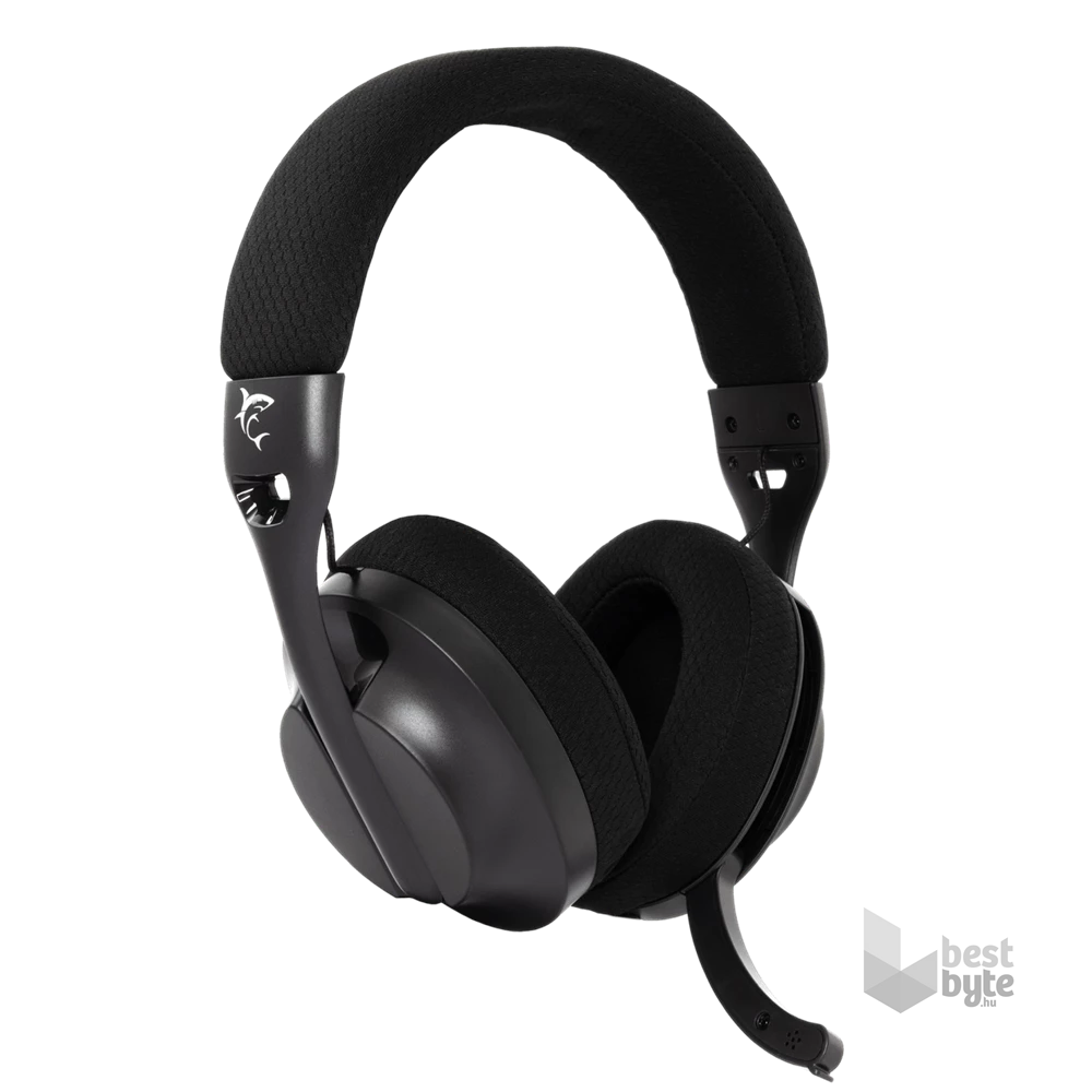 White Shark WS WGH-2441B FALCON-B vezeték nélküli fekete gamer headset