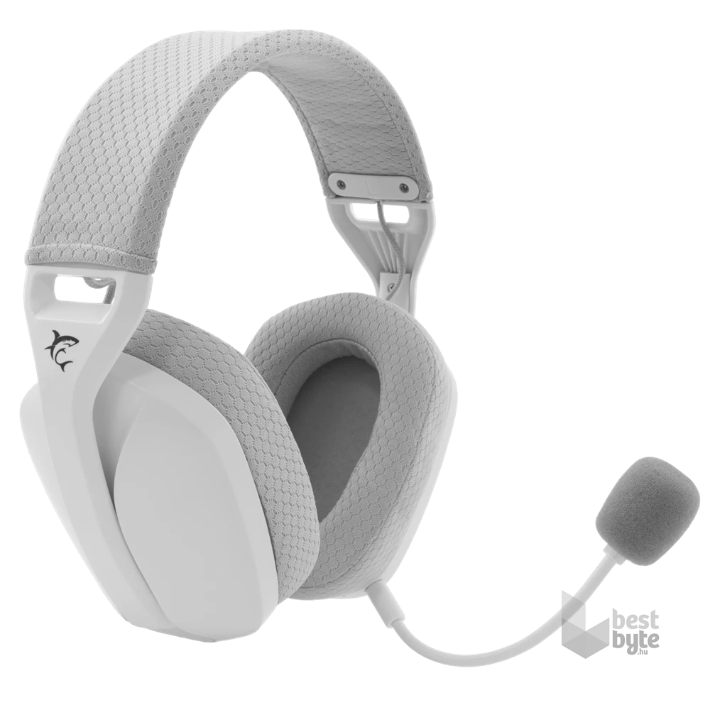 White Shark WS WGH-2442W BUTTERFLY-W vezeték nélküli fehér gamer headset
