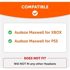 Wicked Cushions HB-SI-MAXWELL-B Audeze Maxwell WC Silicone fekete fejpánt