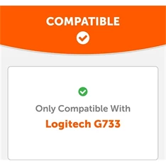 Wicked Cushions LOGI-FR-733-B FreeZe for Logitech G733 fekete gaming fülpárna