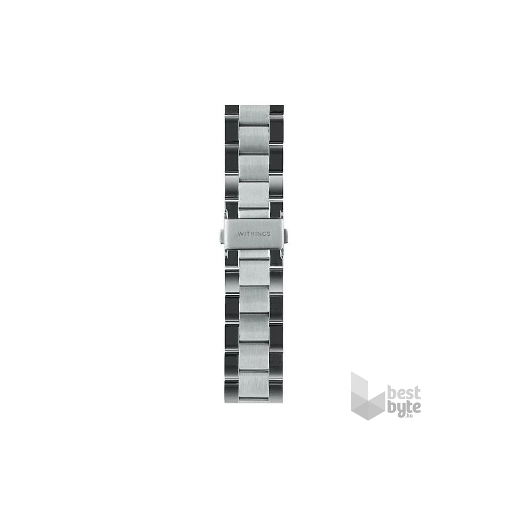Withings 3700546706325 20mm ezüst rozsdamentes acél óraszíj