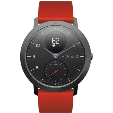 Withings Accessory Silicone Wristband Sport Buckle (20mm) for Steel HR Sport piros szilikon óraszíj