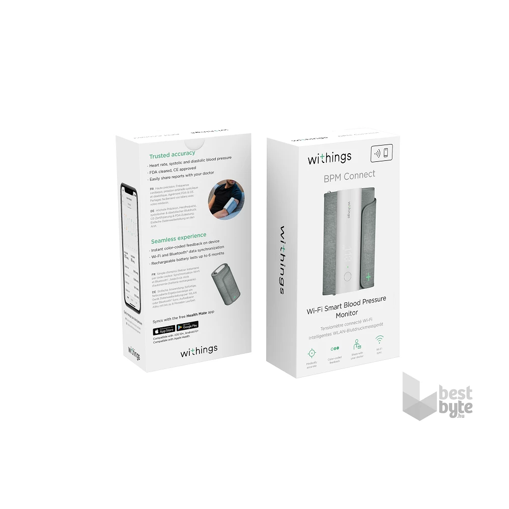 Withings WPM05 BPM Wifi okos vérnyomásmérő