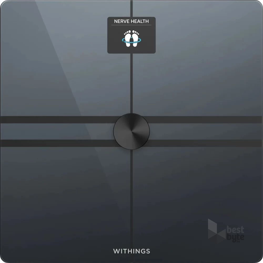 Withings Body Comp Wi-Fi fekete személymérleg (Újracsomagolt)