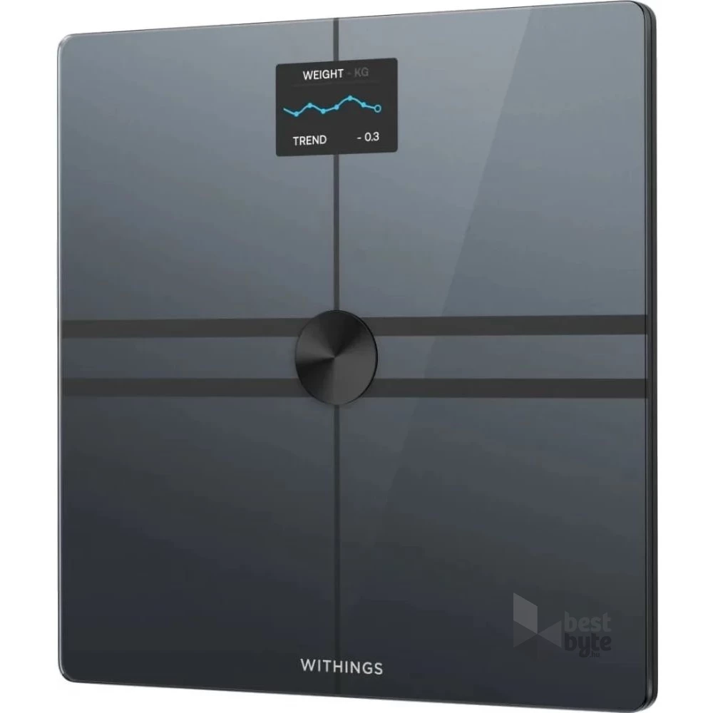 Withings Body Comp Wi-Fi fekete személymérleg (Újracsomagolt)