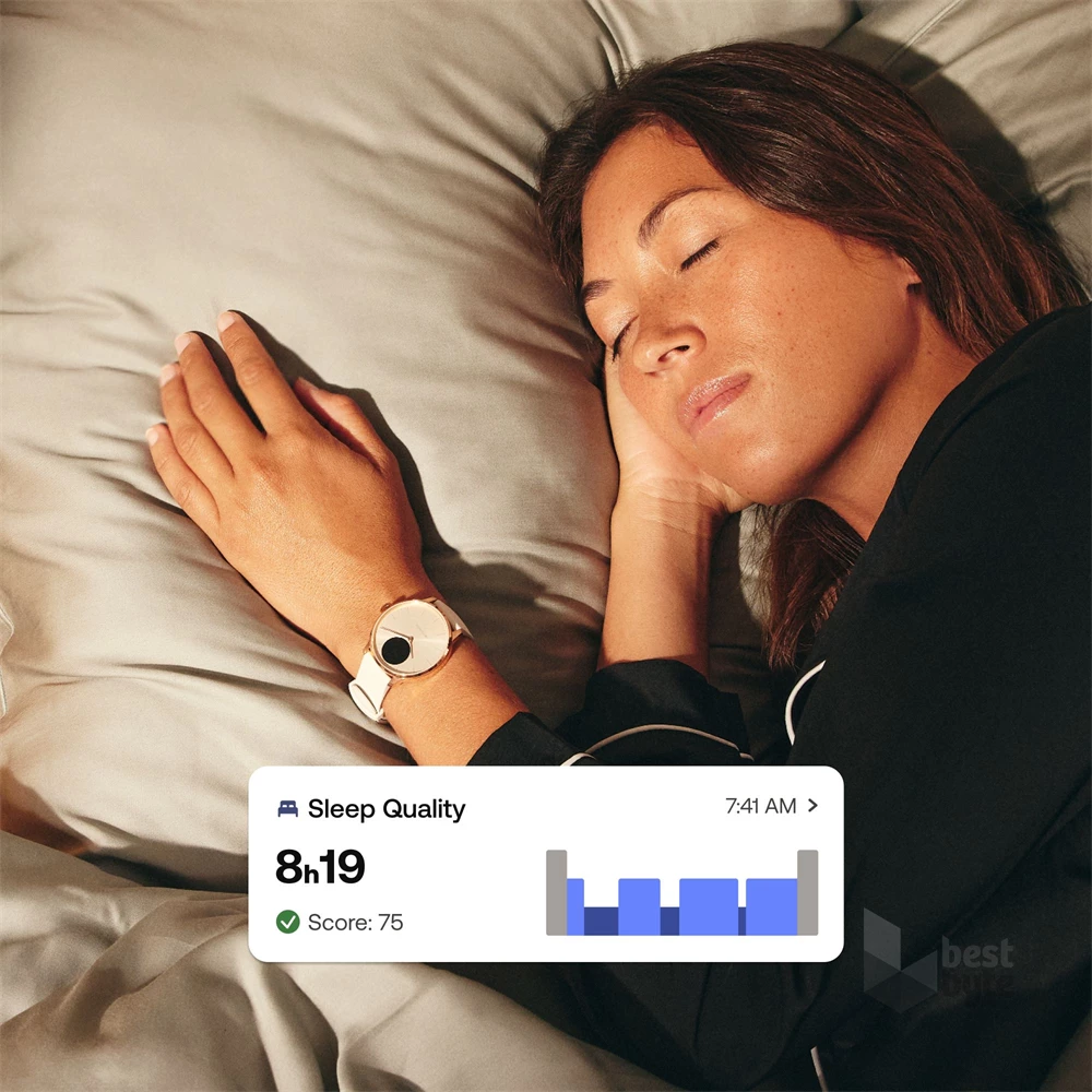 Withings HWA11-model 3 ScanWatch Light 37mm fehér okosóra
