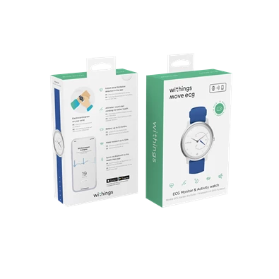 Withings Move ECG kék okosóra