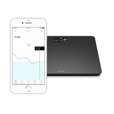 Withings WBS06 BPM Wifi fekete személymérleg