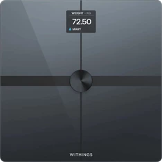 Withings Body Smart All-Inter fekete személymérleg