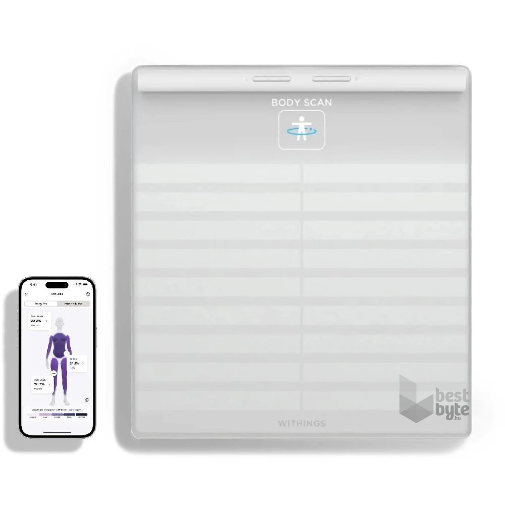Withings Body Scan fehér személymérleg