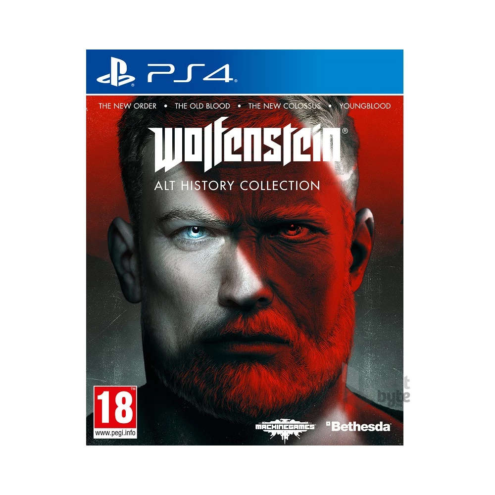 Wolfenstein Alt History Collection PS4 játékszoftver