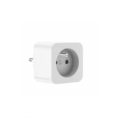Woox Smart Home Dugalj - R6128 ( IP20, 16A, 3680W, Wi-Fi, energiafogyasztás monitoring, távoli elérés)