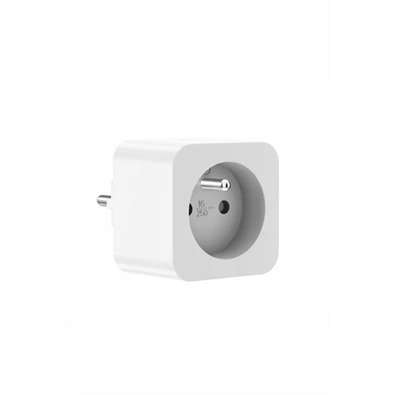 Woox Smart Home Dugalj - R6128 ( IP20, 16A, 3680W, Wi-Fi, energiafogyasztás monitoring, távoli elérés)