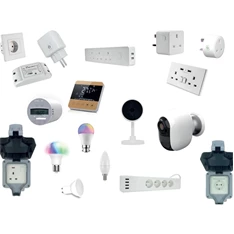 Woox Smart Home Kapcsoló - R4967 (univerzális, 10A, 2300W, Wi-Fi, távoli elérés)