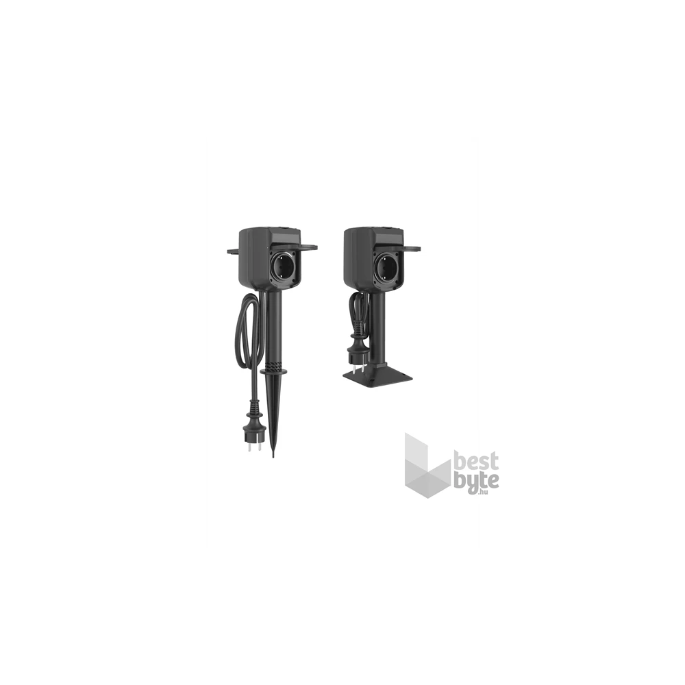 Woox Smart Home Kültéri Csatlakozó aljzat - R6079 (230V. 16A, Schucko, 1,4m)